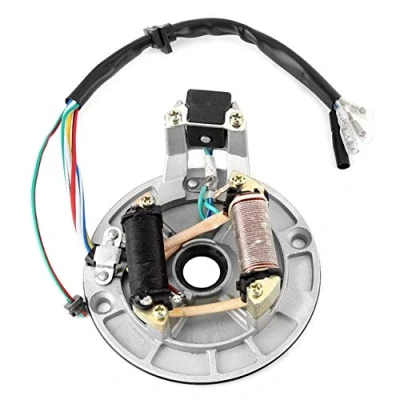 Afbeelding van Vervanging voor 125Cc Stator Pit Bike Ontsteking Magneto, Jh70 Pickup Magneto Ontstekingsspoel Rotor Coil 70Cc 90Cc 110Cc