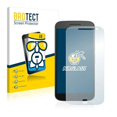 Afbeelding van BROTECT Screenprotector voor Motorola Moto G4 Plus Folie Beschermfolie Beschermglas transparant