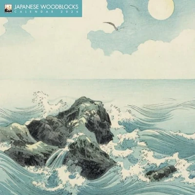 Afbeelding van Japanese Woodblocks Wall Calendar 2026 (Art Calendar)