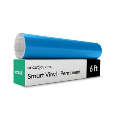 Afbeelding van Cricut Smart Vinyl Permanent, Ocean Blue, 9.5&quot; x 6ft Bulk (1)