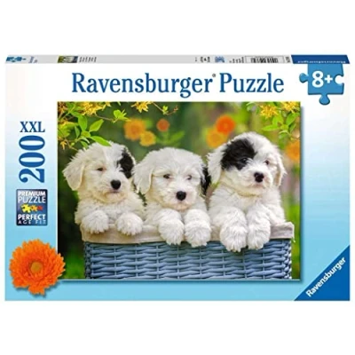 Afbeelding van Ravensburger puzzel Schattige puppies Legpuzzel 200XXL stukjes