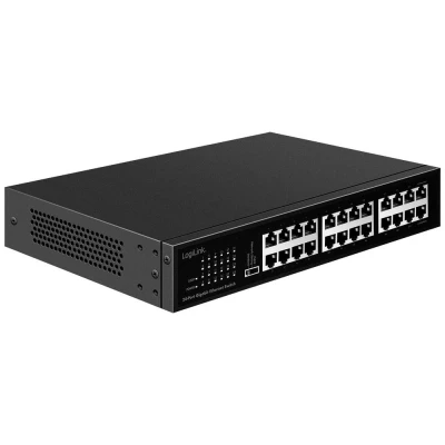 Afbeelding van LogiLink NS1324 19 netwerk switch 24 poorten 48 Gbit/s
