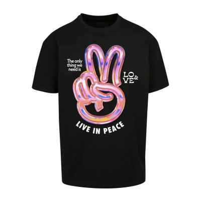 Afbeelding van Upscale by Mister Tee Prisma Tshirt print, Heren, Maat: Small, Black