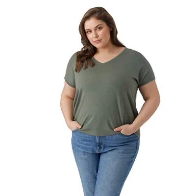Afbeelding van VERO MODA CURVE T shirt laurel wreath