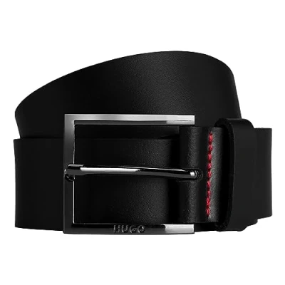Afbeelding van HUGO GEEK Riem, Heren, Maat: 120, Black