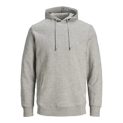Afbeelding van JACK &amp; JONES ESSENTIALS hoodie JJEBASIC grijs melange