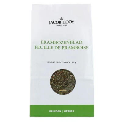 Afbeelding van Jacob Hooy Frambozenblad Kruiden 80gr