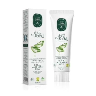 Afbeelding van EYÜP SABRİ TUNCER Natuurlijke tandpasta met aloë vera extract (90 ml)