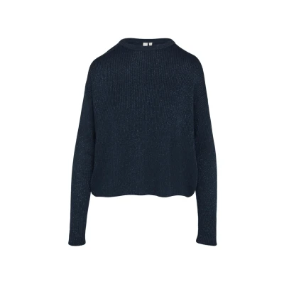 Afbeelding van QS Trui, Dames, Maat: Medium, Tiefblau
