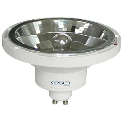 Afbeelding van SIGMALED LIGHTING AR111 LED SPOT GU10 14W (gelijk aan 110W halogeen spot) Warm wit licht (3000K) 220V/230V AC 1000 lumen Vorige Energieklasse A+ lamp