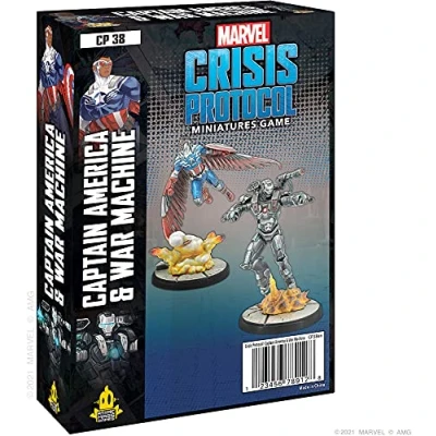 Afbeelding van Marvel Crisis Protocol: Captain America and War Machine (EN)
