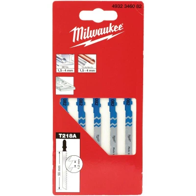 Afbeelding van Decoupeerzaagblad Metaal T 218 A Bochten 55 X 1,2 Mm (5 Stuks)