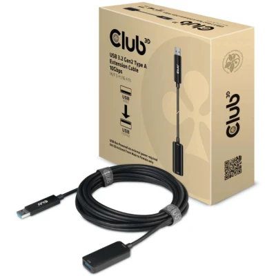 Afbeelding van CLUB3D CAC 1411 USB kabel 5 m 3.2 Gen 2 (3.1 2) A Zwart