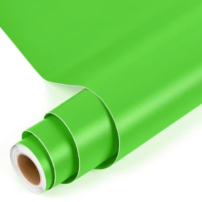Afbeelding van Prime vinyl Zelfklevende vinylfolie plotter 30 cm x 305 mat groen permanent zelfklevend plotterfolie rollen achterkant voor Silhouette Cameo, meeste snijmachines