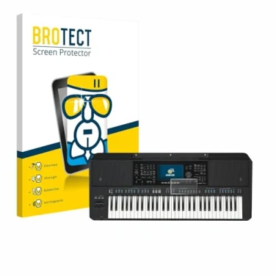 Afbeelding van BROTECT Screenprotector voor Yamaha PSR SX720 Folie Beschermfolie Beschermglas transparant