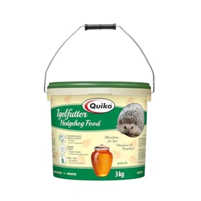 Afbeelding van Quiko egelvoer 3kg Hoogwaardig met insecten, eierbisquit, vruchten en bessen Speciaal aangepast aan de behoeften van egel.