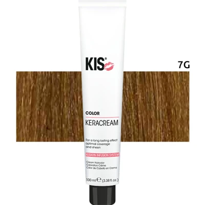 Afbeelding van KIS KeraCream Color Haarverf 100ml 7 G