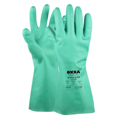Afbeelding van OXXA Nitrile Chem 41 200 handschoen 8/M per 12