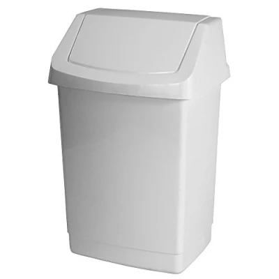 Afbeelding van Curver &quot;Click It Afvalbak, Wit, 9 x 7,4 15&quot;