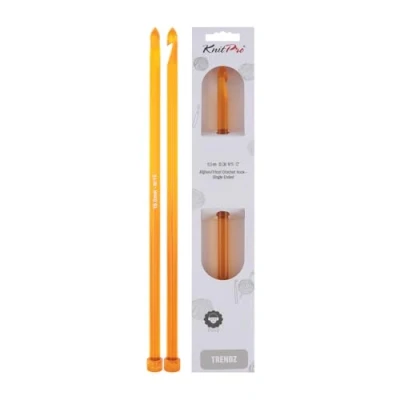 Afbeelding van Knit Pro 10 mm Single Ended Tricot/Jordische haaknaald, meerkleurig