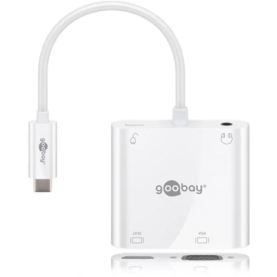 Afbeelding van Multiportadapter Goobay