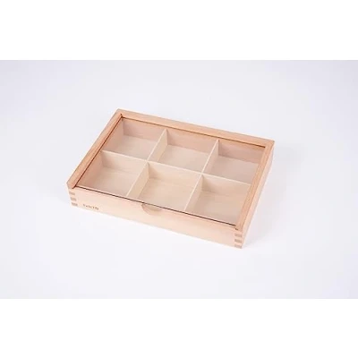 Afbeelding van TickiT 73556 Houten Sorteerdoos