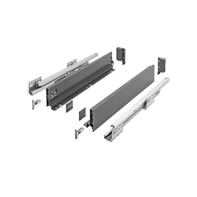 Afbeelding van GTV AXISPRO lade voor het openen van 300 mm antraciet ladesysteem eenvoudige montage push to open vrije toegang belasting tot 40 kg hoogte: 86