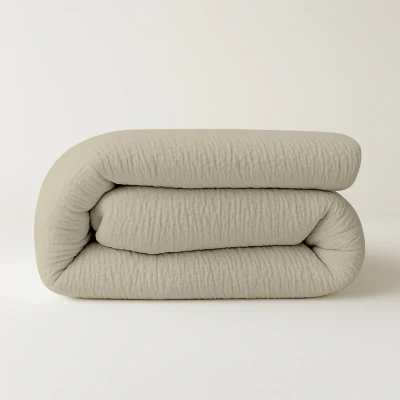Afbeelding van Dekbed Easy &amp; Dekbedovertrek in 1 Mousseline zonder overtrek 140x200 cm (Eenpersoons) Zydante 300 gram per m²
