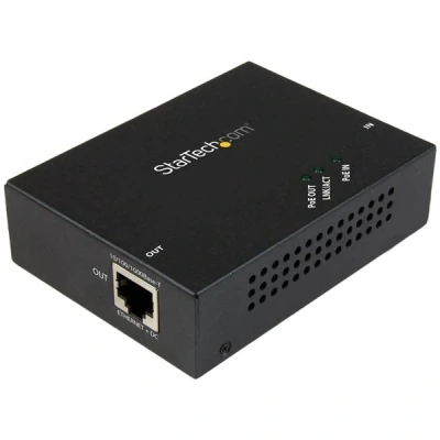 Afbeelding van StarTech.com Gigabit PoE+ Extender 802.3at/af 100m Power over Ethernet Repeater