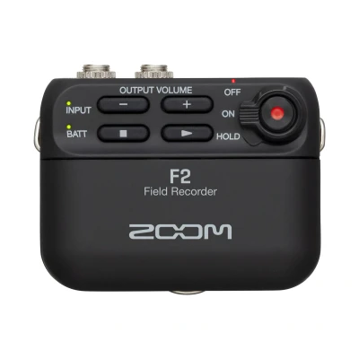 Afbeelding van Zoom F2 recorder met dasspeld microfoon