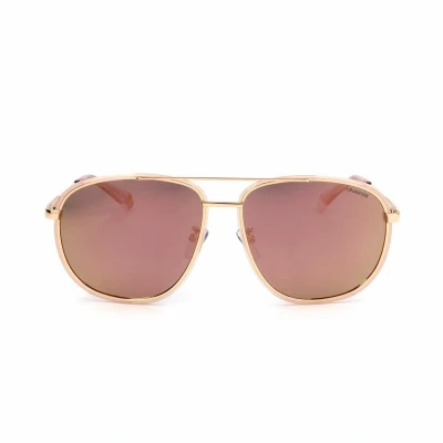 Afbeelding van Polaroid Zonnebril 6118/g/s Cat.3 Wayfarer Staal Roségoud