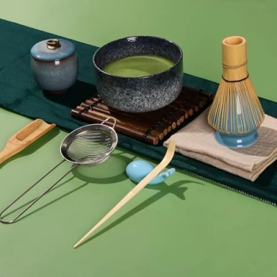 Afbeelding van DiDiBirDi Matcha Theeservies Japanse Theeset Bowl