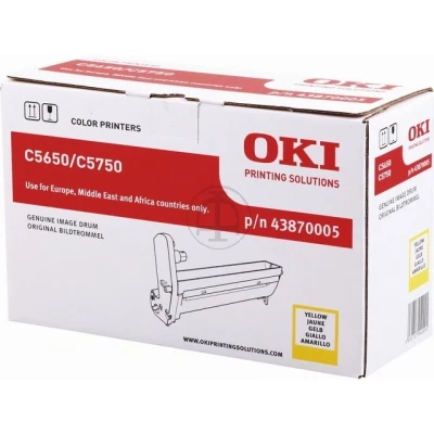 Afbeelding van OKI 43870005 Drum Geel