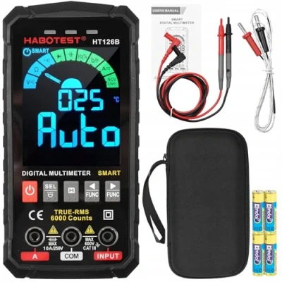 Afbeelding van Habotest, Multimeter, HT126A digitale universele multimeter