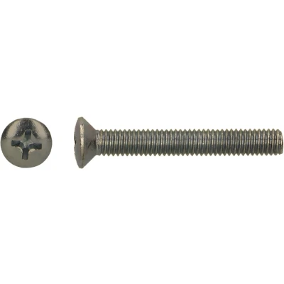 Afbeelding van Metaalschroef RVS A2 DIN 966 M6x12mm 200 stuks