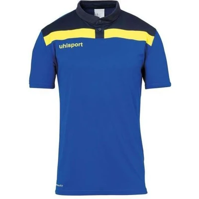 Afbeelding van Uhlsport Offense 23 Polo Heren Royal / Marine Limoen Maat: XL