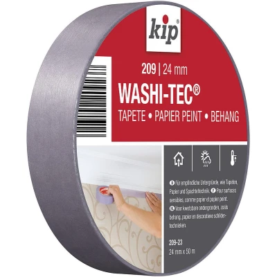 Afbeelding van Kip 209 23 finelinetape behang lila 24mm rol 50 meter
