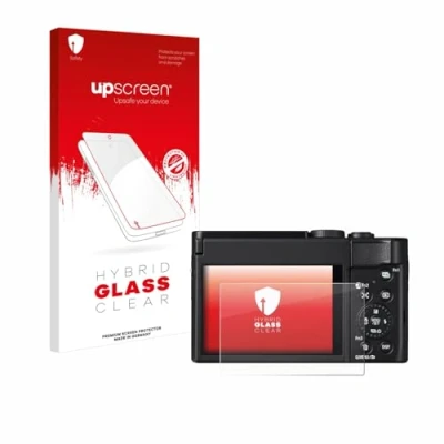 Afbeelding van upscreen Screenprotector voor Panasonic Lumix DC TZ99 Folie Beschermfolie Beschermglas transparant