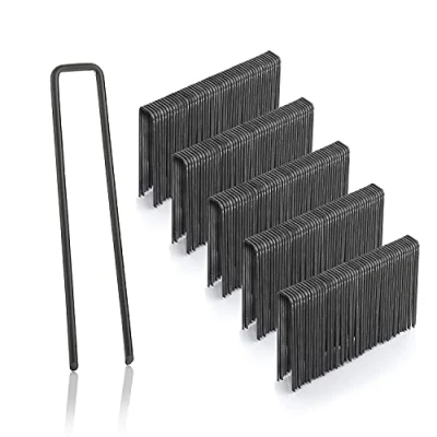 Afbeelding van GardenMate 300 grondanker van staaldraad, 100 mm lang, 13 breed, Ø 2,9