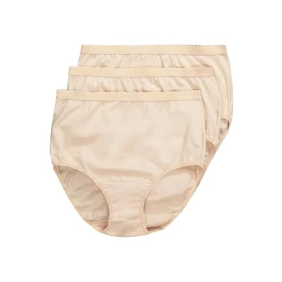 Afbeelding van Ulla Popken Dames grote maten plus size slips, verpakking van 3 stuks, parelwit 66+ 795269650 66+, parelwit, 66
