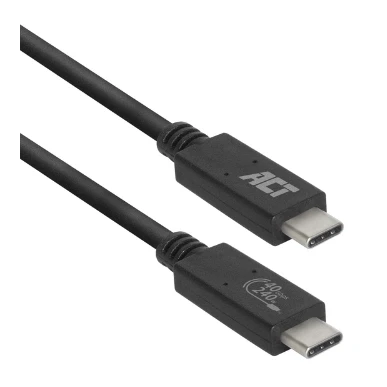Afbeelding van Samsung oplaadkabel USB C ↔ 4 0.8 meter (40 Gbps, Vertind koper, Power Delivery, 240 W, Thunderbolt 3/4)