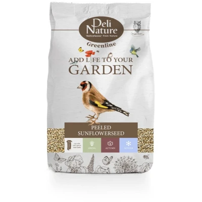 Afbeelding van 10x Deli Nature Greenline Peeled Sunflowerseed 850 gr