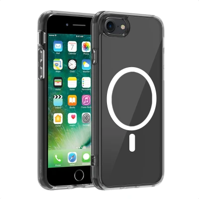 Afbeelding van Apple iPhone SE (2022) MagSafe Hoesje Kunststof imoshion Backcover Transparant Telefoonhoesje