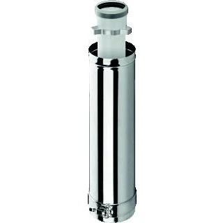 Afbeelding van Burgerhout Outdoor verlengpijp PP Ø 80/125 L=500 mm inkortbaar