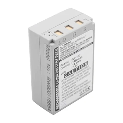 Afbeelding van Camera accu compatibel met Casio NP 100 / 1950 mAh VHBW