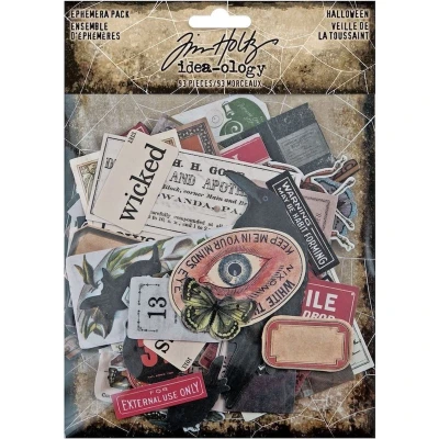 Afbeelding van Idea ology Tim Holtz Halloween Ephemera Pack (TH94151)