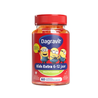 Afbeelding van 2x Dagravit Kids Xtra Vitaminions Multivitaminen 6 12 jaar 60 gummies