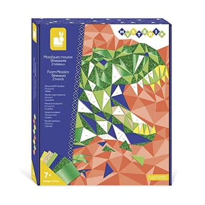 Afbeelding van Janod Mysterix Mozaiek foamstickers Dinosarus