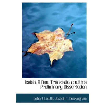 Afbeelding van Isaiah, a new Translation