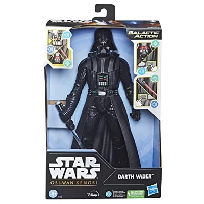 Afbeelding van Star Wars Obi Wan Kenobi Galactic Action Darth Vader Speelfiguur